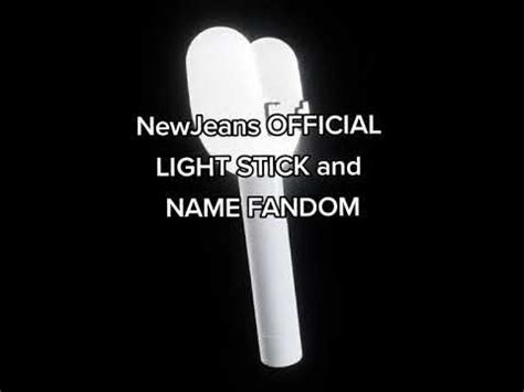 new jeans lightstick name
